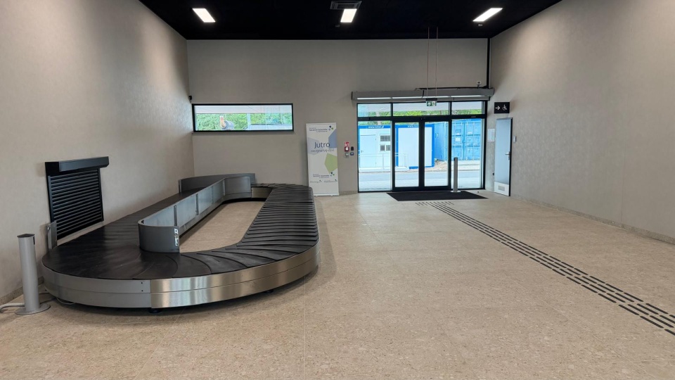 Terminal tymczasowy. Fot. Tomasz Domański [Radio Szczecin]