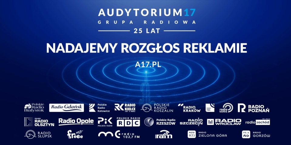 Audytorium17 - regionalna siła w ogólnopolskich kampaniach radiowych.