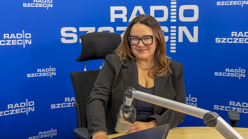 Agnieszka Stach. Fot. Maciej Papke [Radio Szczecin]