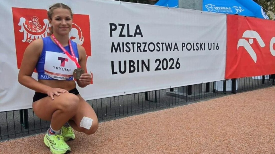 Zachodniopomorscy lekkoatleci z medalami MP U-16