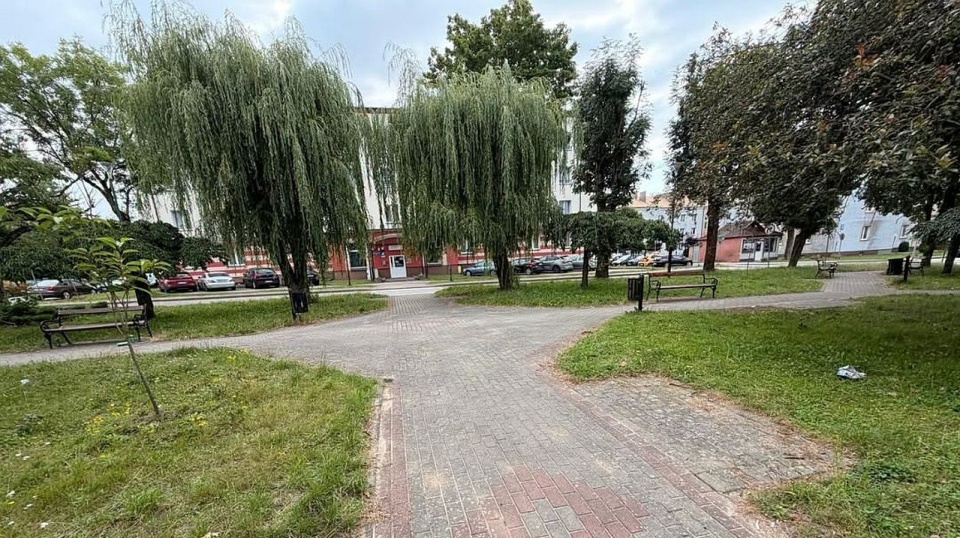Remont skweru w Świdwinie
