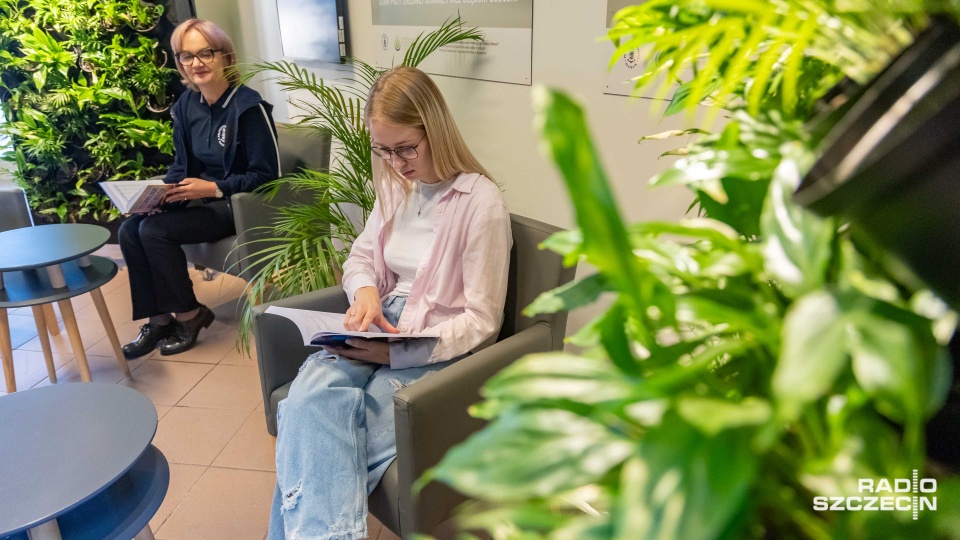 Proekologiczna przestrzeń w bibliotece Politechniki Morskiej [ZDJĘCIA]