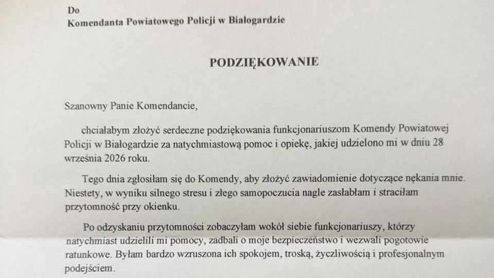 Fot. Komenda Powiatowa Policji w Białogardzie