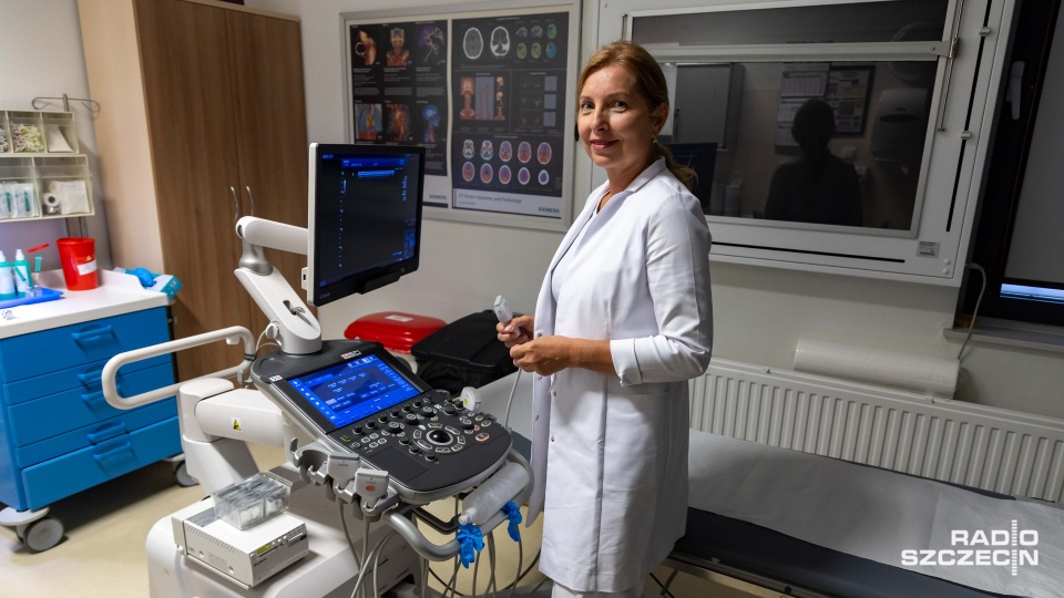 Agnieszka Muchla-Łagosz, rzeczniczka Zachodniopomorskiego Centrum Onkologii w Szczecinie. Fot. Robert Stachnik [Radio Szczecin]