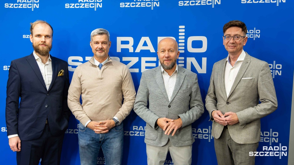 Łukasz Tyszler, Marek Duklanowski, Piotr Kęsik, Paweł Abramowicz. Fot. Robert Stachnik [Radio Szczecin]